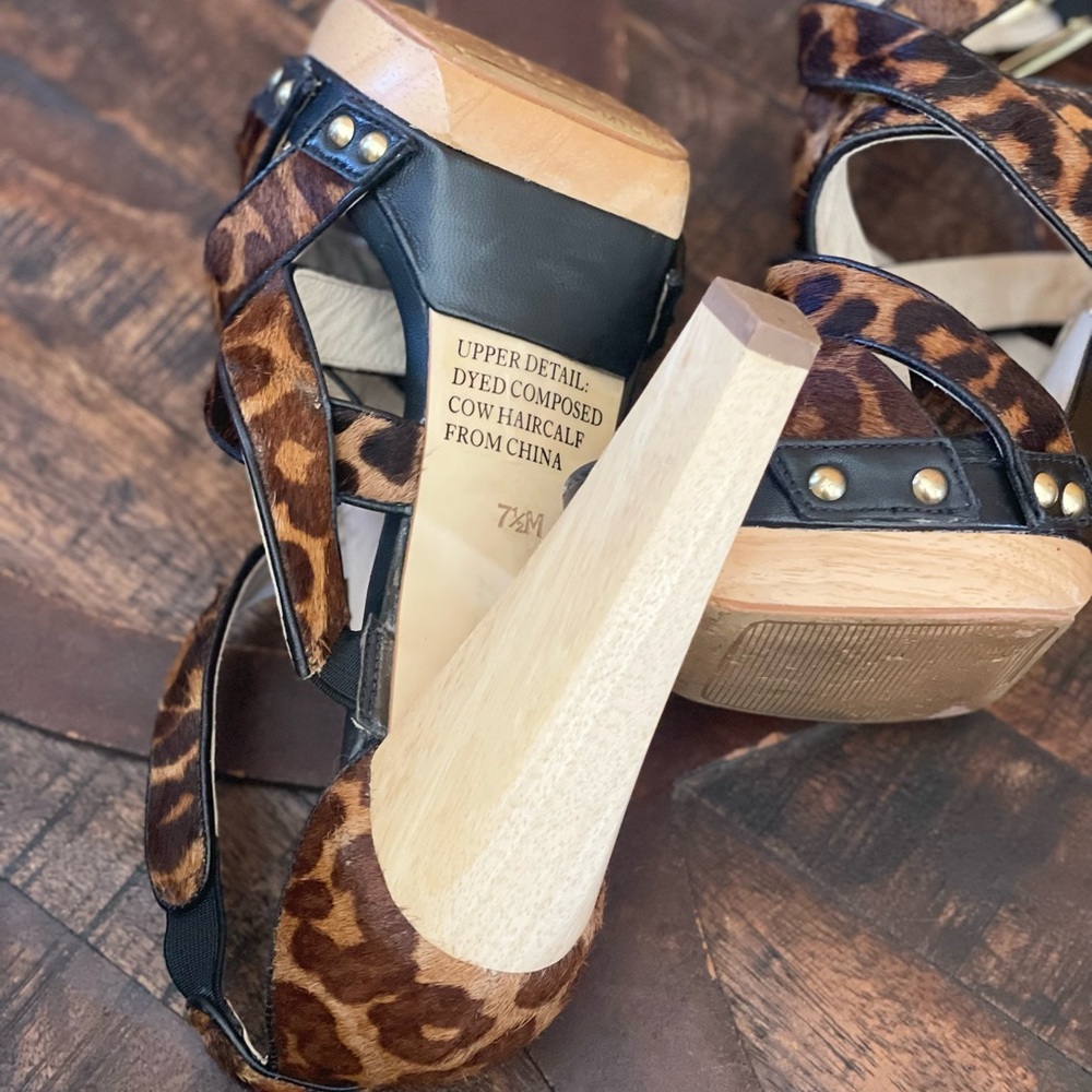 Michael Kors Leopard Platforms - Picture 2 of 10